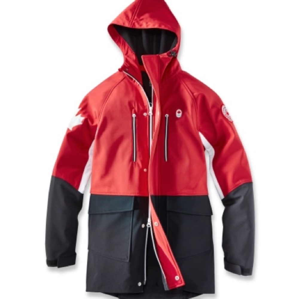 ‼️ RARE HudsonBay Canada Olympic Soft Shell Jacket